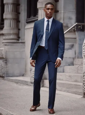 Le 31 Mens Stretch suit Wool weave by Paulo de Oliveira Berlin fit - Regular