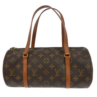 Louis Vuitton Papillon Handbag Monogram Canvas Brown Canvas Handbag (Pre-Owned)