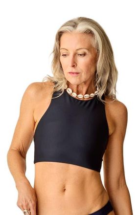 Carve Designs Sanitas Compression Reversible Top in Black/navy at Nordstrom, Size Xx-Small