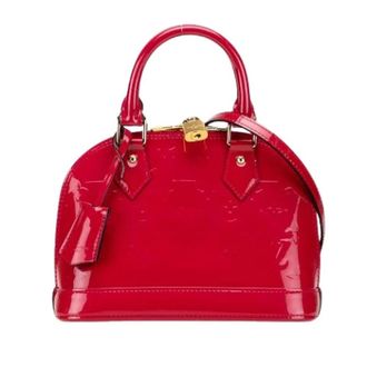 Louis Vuitton Pre-owned Handbags, female, Red, Size: ONE SIZE Pre-owned Alma BB