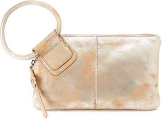 Hobo Sable Leather Wristlet in Saddle Stardust at Nordstrom