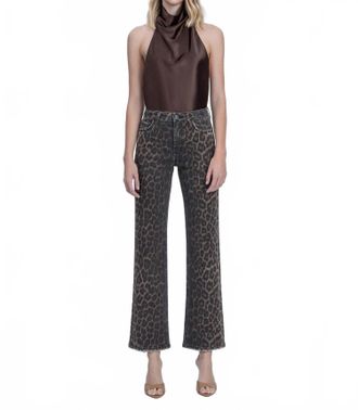 Flying Monkey Shayla High Rise Jeans In Leopard