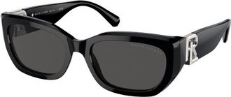 Ralph Lauren RL8222 THE BRIDGET 500187 Womens Sunglasses Black Size 55