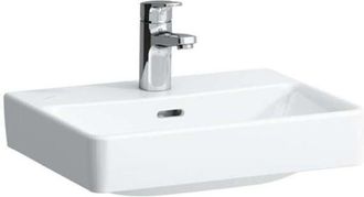 Laufen Laufen - Pro S Lavabo Con Enjuague Manual, 1 Agujero Para Grifo