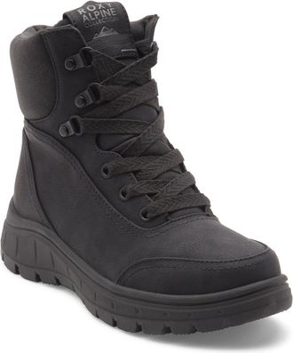 Roxy Stiefel ROXY Karmel, Damen, Gr. 7(37), schwarz (anthrazit, schwarz), Obermaterial:Obermaterial: 95% Synthetikmaterial, 4% Metall, 1% Textil / Futter: 