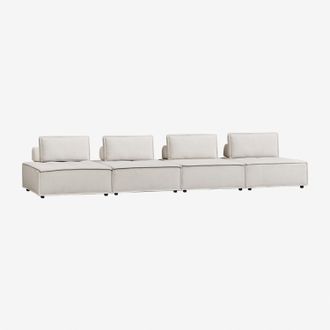 Sklum Sof&aacute; Modular De 4 Piezas En Tela Vermont Sklum