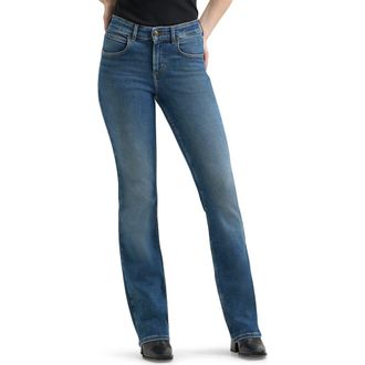 Lee Ever Fit Mid Rise Bootcut Jeans in In A Frenzy at Nordstrom, Size Xx-Small