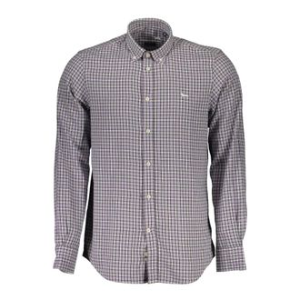 Harmont & Blaine Polo Shirts - Heren - Casual Overhemden - Veelkleurig - S - Katoen - Overhemden