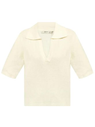 Gestuz Alpha polo shirt - White