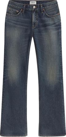 A Gold E Low Rise Boot Jeans - Dames - Bootcut Jeans - Blauw - W28 - Katoen - Jeans