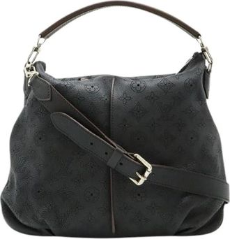 Louis Vuitton Pre-owned Handbags, female, Black, Size: ONE SIZE Pre-owned Leather Handbag