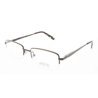 Signature Unisex Brown Rectangular Eyeglass Frames 1129Brown54