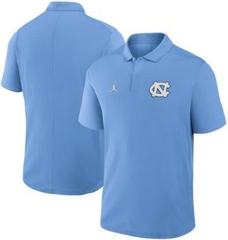 Jordan Brand Mens Jordan Brand Carolina Blue North Carolina Tar Heels Primetime Victory Primary Logo Performance Polo in Light Blue at Nordstrom, Size Xx-Large