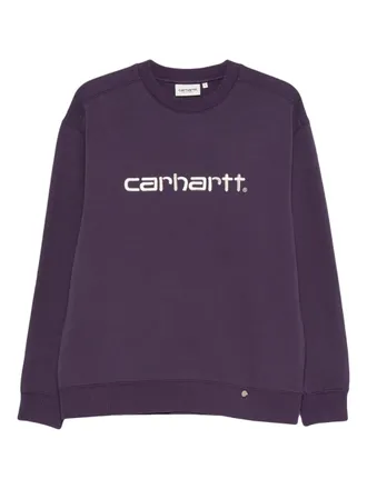 Carhartt Work in Progress embroidered-logo sweatshirt - Purple