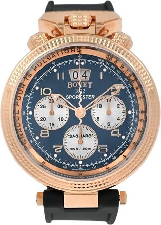 Bovet Sportster Chronograph Automatic Blue Dial Mens Watch SP0479