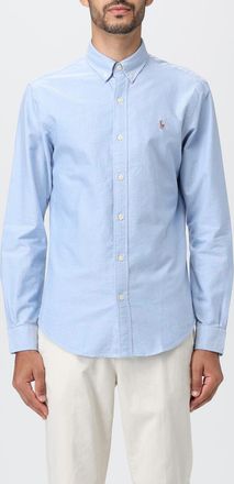 Polo Ralph Lauren Camicia in cotone con logo ricamato