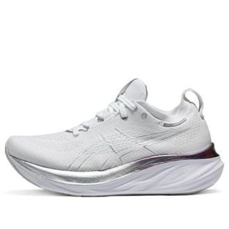 Asics (WMNS) ASICS Gel-Nimbus 26 Platinum Real White Pure Silver 1012B720-100