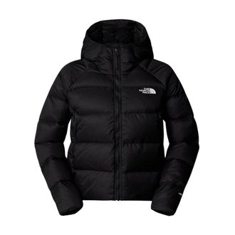 The North Face Jassen, Dames, Zwart, L, Leer, Hyalite Down Hoodie