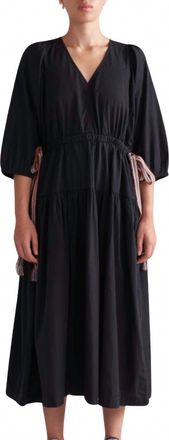 Bellerose Darling Midi Dress In Black Beauty
