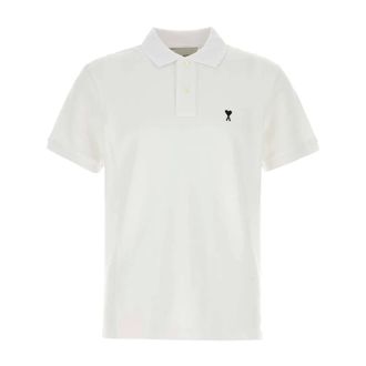 Ami Polo Shirts, male, White, Size: 2XL Quota Polo