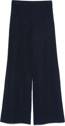 Alberta Ferretti Alberta Ferretti, Wide Trousers, female, Blue, Size: 2XL Pantalone