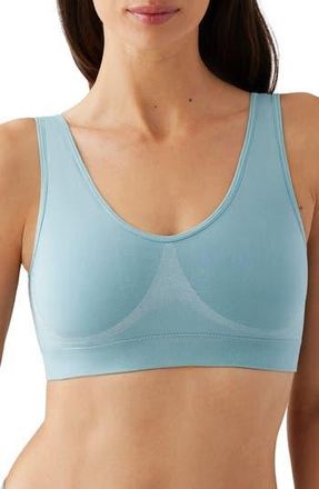 Wacoal B-Smooth Seamless Bralette in Stone Blue at Nordstrom Rack, Size 34A-C