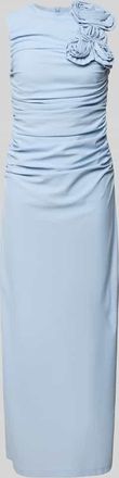 Vero Moda Cocktailkleid mit floralen Applikationen Modell DONA in Hellblau, Gr&ouml;&szlig;e XS