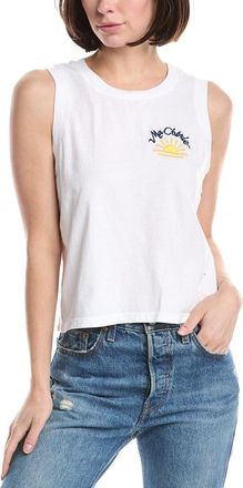 Michael Stars Sunshine Embroidery Tank