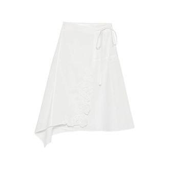 Sir. Lace-embellished Midi Skirt