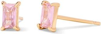 Brook & York Darcy Birthstone Stud Earrings in Gold/oct at Nordstrom