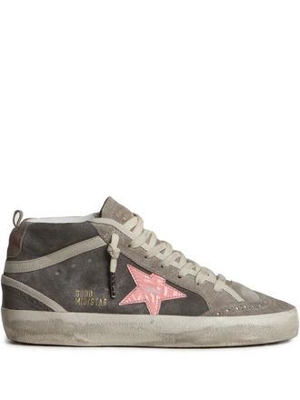 Golden Goose Mid Star suede sneakers - Grey