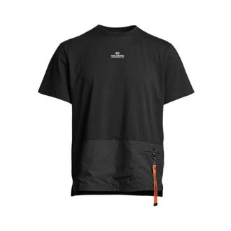 Parajumpers T-Shirts, male, Black, Size: 2XL Clint T-Shirt