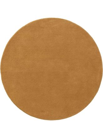 benuta Alfombra de lana redonda amarillo &oslash; 150 redondo