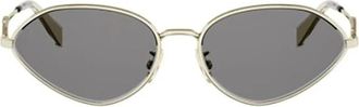 Celine Wire Zonnebrillen - unisex - Zonnebrillen - Grijs - 58 MM - Accessoires