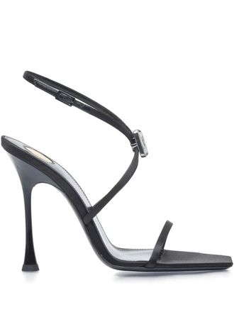Saint Laurent 110mm strappy sandals - Black