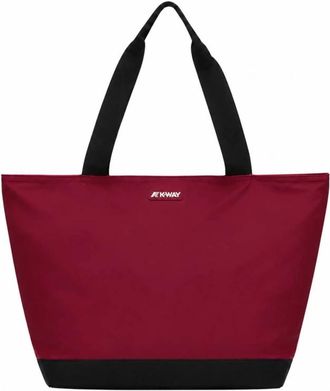 K-Way Clere Tote Bag - Dames - Shoppers - Rood - ONE Size - Polyester - Tassen