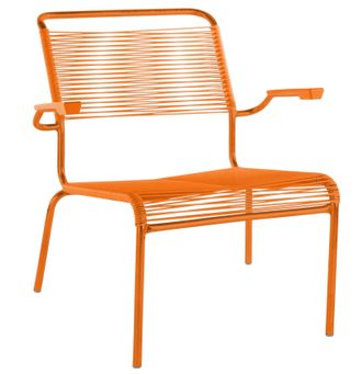 Schubiger M&ouml;bel Spaghetti-Lounger S&auml;ntis mit Armlehnen