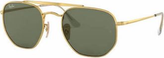 Ray-Ban Unisex - 0Rb3648 Non Polarized Sunglasses In Gold Green