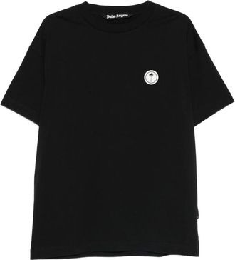 Palm Angels Logo-patch T-shirt