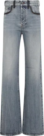 Miu Miu Light Blue Straight Jeans
