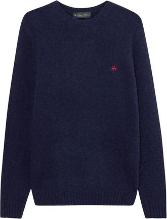 Brooks Brothers Hombre, Jerseys, Azul, Talla: 2XL