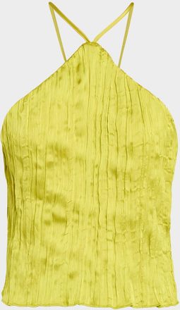 Staud Akari Plisse Top