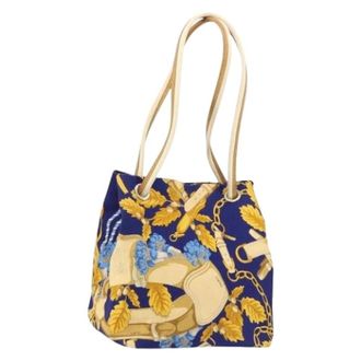 Loewe Vintage, unisex, Veelkleurig, ONE Size, Pre-owned Canvas Schoudertas