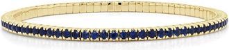 Sabrina Designs 14K 4.08 Ct. Tw. Sapphire Stretch Bracelet
