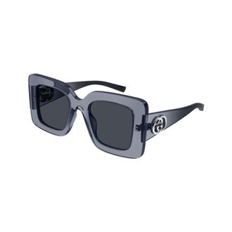 Gucci Gg2025S 003 Sunglasses - female - Gucci - Sunglasses - Gray - 50 MM - Accessories