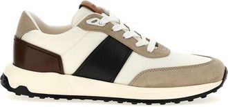 Tod's White And Grey Sneakers