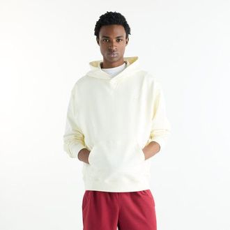 New Balance Uomo Athletics French Terry Hoodie in Beige, Taglia 2XL
