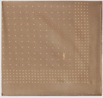 Saint Laurent Silk pocket square