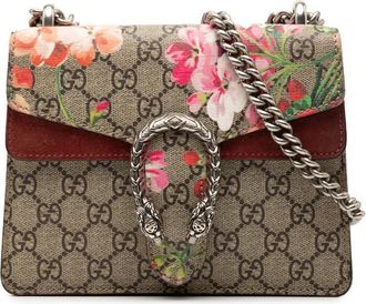Gucci Pre-owned Gucci Small GG Supreme Blooms Dionysus Crossbody Ladies 421970.520981