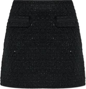 Gestuz Gzkeiko Skirt - Dames - Korte rokken - Zwart - XS - Leer - Rokken